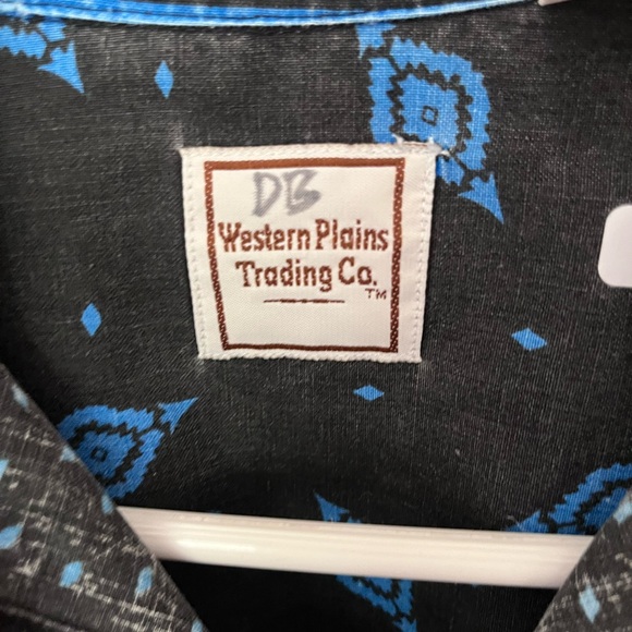 Vintage Western plains trading co Western shirt - Picture 4 of 5